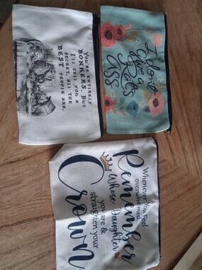 Zipper Makeup Bags/pouches 3